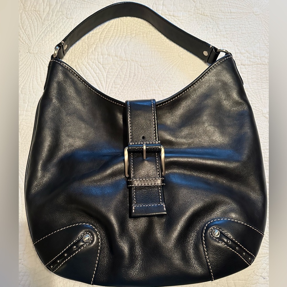 Michael Kors leather shoulder bag